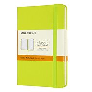 Moleskine S, hard cover, lined, lime - Journal