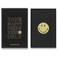 Moleskine Smiley L, tvdé desky, linkovaný - Zápisník