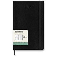 Moleskine 2023-2024 L, měkké desky, černý - Diář