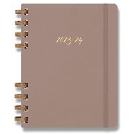 Moleskine 2023-2024 Spiral Academic XL, růžový - Diář