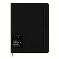 Moleskine 2024 Smart Writing XL PRO, černý - Diář