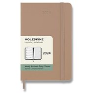 Moleskine 2024 S, tvrdé desky, béžový - Diář