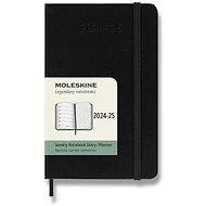 MOLESKINE 2024-2025 S, hardboard, black - Planner