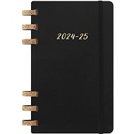 MOLESKINE 2024-2025 Spiral Academic L, soft cover, black - Planner