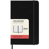MOLESKINE 2025 S daily, hard plates, black - Planner