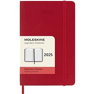 MOLESKINE 2025 S daily, soft plate, red - Planner
