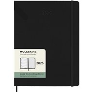 MOLESKINE 2025 XL weekly, hard cover, black - Planner