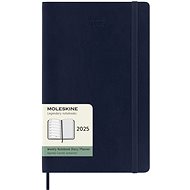 MOLESKINE 2025 L weekly, soft plate, blue - Planner