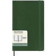 MOLESKINE 2025 L weekly, soft plate, green - Planner