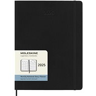 MOLESKINE 2025 XL, soft plates, black - Planner