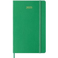 MOLESKINE 2025 P&E L wöchentlich, Softcover, grün - Tagebuch