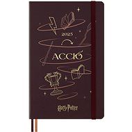 MOLESKINE 2025 Harry Potter L daytime, burgundy - Planner