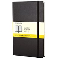 MOLESKINE L, harter Einband, kariert, schwarz - Notizbuch