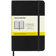 MOLESKINE S, weicher Einband, kariert, schwarz - Notizbuch