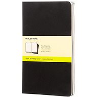 MOLESKINE L, clean, black - pack of 3 - Exercise Book