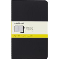 MOLESKINE L, square, black - pack of 3 - Exercise Book