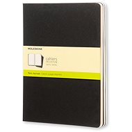 MOLESKINE XL, clean, black - pack of 3 - Exercise Book