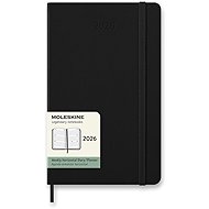 MOLESKINE 2026 L horizontal weekly, hardboard, black - Planner