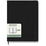 MOLESKINE 2026 XL weekly, hard cover, black - Planner