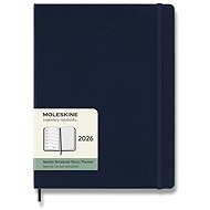 MOLESKINE 2026 XL weekly, hard cover, blue - Planner