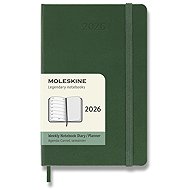 MOLESKINE 2026 S weekly, hard cover, green - Planner