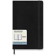 MOLESKINE 2026 L monthly, soft plates, black - Planner
