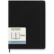 MOLESKINE 2026 XL monthly, soft plates, black - Planner