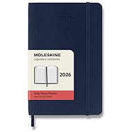MOLESKINE 2026 S daily, soft plate, blue - Planner