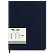 MOLESKINE 2026 XL weekly, soft cover, blue - Planner