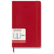 MOLESKINE 2026 L daily, soft plate, red - Planner