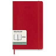 MOLESKINE 2026 L weekly, soft cover, red - Planner