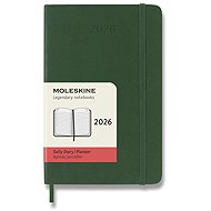 MOLESKINE 2026 S daily, soft plate, green - Planner