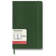 MOLESKINE 2026 L daily, soft plate, green - Planner