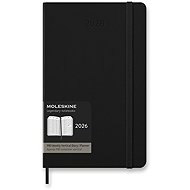 MOLESKINE 2026 L PRO vertical weekly, hard plates, black - Planner