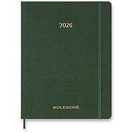 MOLESKINE 2026 Essential XXL Vertical Weekly, Soft Plate, Green - Planner