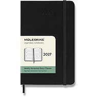 MOLESKINE 2027 S Horizontal Weekly, Hard Cover, Black - Planner