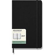 MOLESKINE 2027 L Weekly Vertical, Hard Cover, Black - Planner