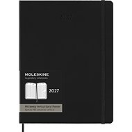 MOLESKINE 2027 PRO XL Vertical Weekly, Hard Cover, Black - Planner