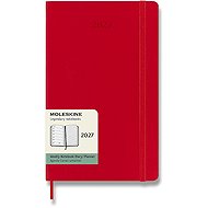 MOLESKINE 2027 Large Weekly, Soft Cover, Red - Planner