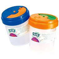 MILAN 05951 with anti-spill lid, mix of colours (1 pc) - Brush Holder Cup