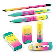 MILAN Sunset school stationery set, medium pink - Writing Set