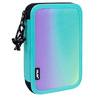 MILAN Sunset two-tier filled pencil case, turquoise - Pencil Case