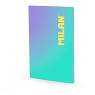 MILAN Sunset glued A4, turquoise - Journal
