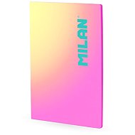MILAN Sunset A4 glued folder, pink - Journal