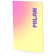 MILAN Sunset glued A4, squared, yellow - Journal
