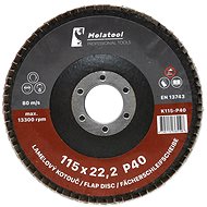 Laminated grinding wheel Molatool Korund 115 mm P40 - Lamellar Disc