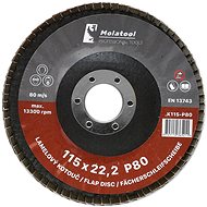 Laminated grinding wheel Molatool Korund 115 mm P80 - Lamellar Disc