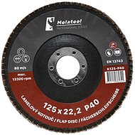 Laminated grinding wheel Molatool Korund 125 mm P40 - Lamellar Disc
