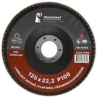 Laminated grinding wheel Molatool Korund 125 mm P100 - Lamellar Disc