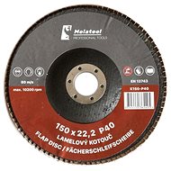 Laminated grinding wheel Molatool Korund 150 mm P40 - Lamellar Disc